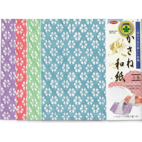 Origami Paper Kasane Washi - 150 mm - 12 sheets