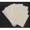 Small Speckle Unryu Paper Scraps - 21 Pieces - 50-90gsm