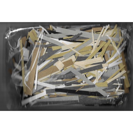 Small Strips of Elephant Hide Paper by Zanders - 13 oz