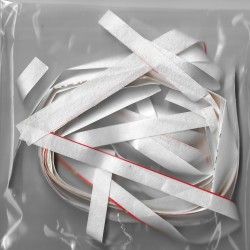 White Washi Star Strips for Lucky Stars - ~ 25 Strips