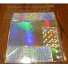 Holographic Paper Samples - Mixed Sizes and Designs - 18 Pieces