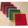 Glassine Paper - AKA Kite Paper -  Mixed Colors - 140 mm - 90 sheets