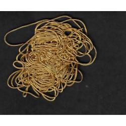 Chainette Gold Color - Four Yards