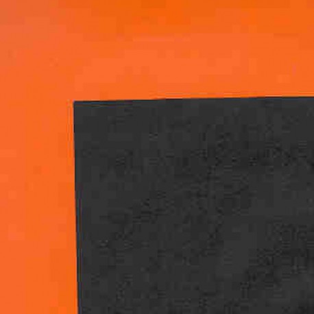 Double Sided Origami Paper Black and Orange - 100 sheets - 75mm