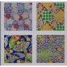 Four Foil Chiyogami Prints - 150mm - 12 sheets