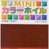 Mini Color Foil - 12 colors - 100 sheets - 75mm