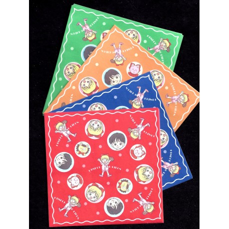 Himechan No Ribon Character Pattern Origami Paper - 100mm - 32 sheets