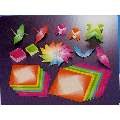 Illusion Pattern Origami Paper - 120mm - 28 sheets