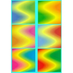 Wavy Print Origami Paper - 150mm - 30 sheets