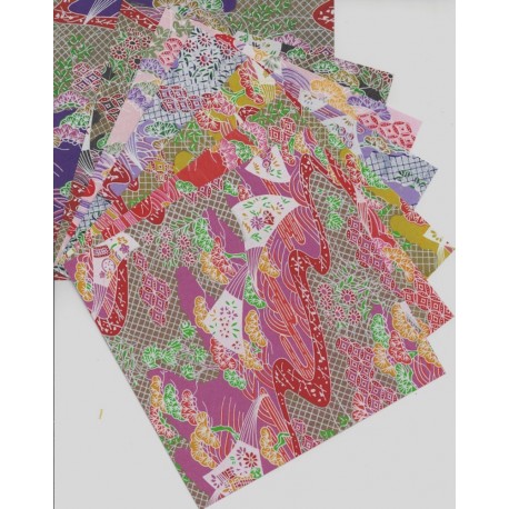 Sukimonose Azayaka Washi - 150mm - 150mm - 7 sheets