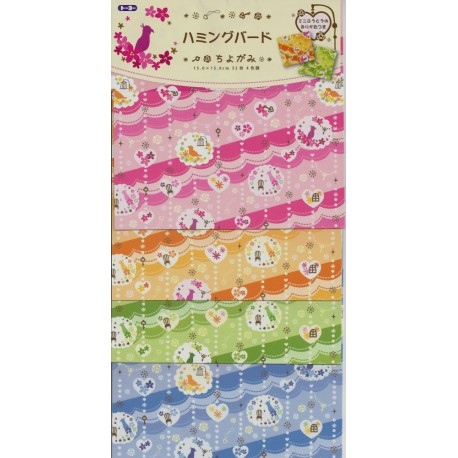 Cute Chiyogami Print - 150mm - 32 sheets