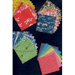 Cute Prints of Small Washi Paper - 75mm - 30 sheets