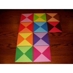 Origami Paper + Pair Pattern - 150 mm - 55 sheets