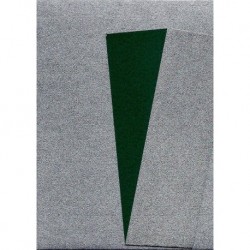 Origami Paper Silver Metallic and Green Washi -150 mm - 10 sheets