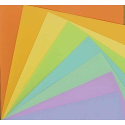 Singleside Colored Origami Paper - 150mm - 100 sheets