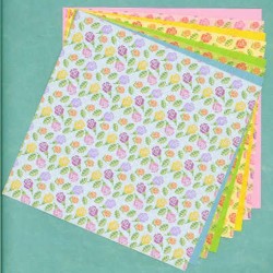 Doubldesided Embossed Rose Patterns - 150mm - 10 sheets