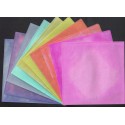 Beautiful Handmade Dyed Washi Papers - 150mm - 20 sheets
