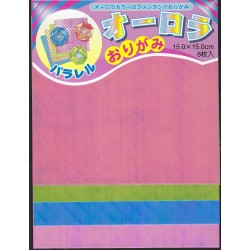 Pearl Sheen Origami Paper - 150mm - 8 Sheets
