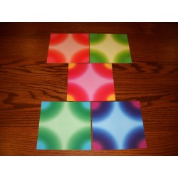 Five Colors of the Same Print - 150mm  - 30 sheets