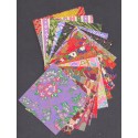 25 Classic Washi Print Papers - 90mm - 25 sheets