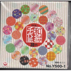 30 Prints of Chiyogami Paper - 75mm (3 inches)