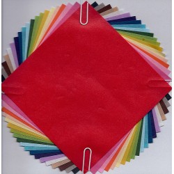 Mixed Colors Lightweight Washi Paper - 120mm - 20 sheets