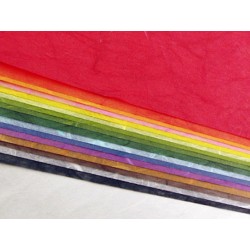 Beautiful Selection of Unryu Papers - 21x47cm - 16 sheets