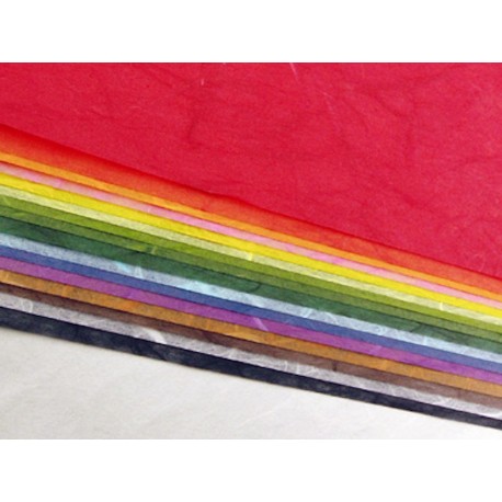 Beautiful Selection of Unryu Papers - 21x47cm - 16 sheets