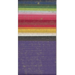 20 Beautiful Washi Papers with Brush Gold Highlights - 180mm