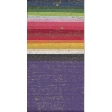 20 Beautiful Washi Papers with Brush Gold Highlights - 180mm