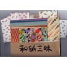 Cute Plain, Pattern and Double-Sided Washi Paper Kit