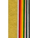 10 Mixed Colors of Momigami Washi - 220mm x 30mm