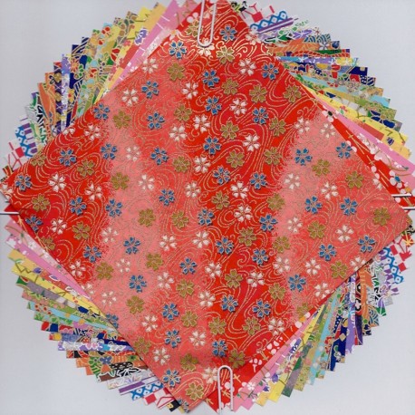 24 Mixed Patterns of Washi Paper - 140.7mm