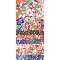 Mixed Print Washi Paper - 7 sheets - 150mm