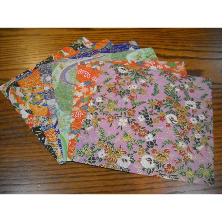 Momigami Washi Paper - 6 sheets - 150mm