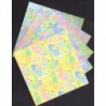 Origami Paper Fan and Floral Pattern - 150 mm - 25 sheets