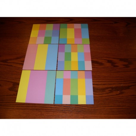 Origami Paper Pastel  Geometric Design Prints - 150 mm - 36 sheets