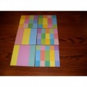 Origami Paper Pastel  Geometric Design Print - 150 mm - 36 sheets